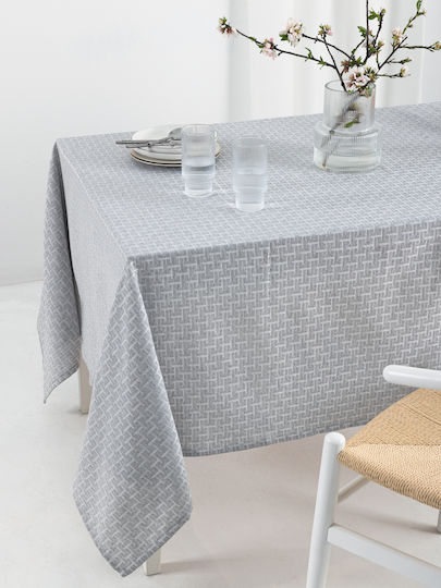 Palamaiki Τραπεζομάντηλο Αλέκιαστο Grey 175x320εκ.