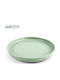 Heinner Yvonne Plate Shallow Ceramic Green 27cm