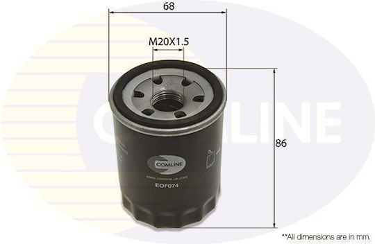 Ölfilter Alfa-Fiat-Lancia-Opel-Mitsubishi-Volvo Eof074