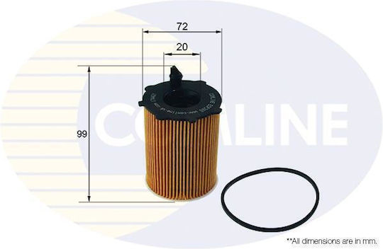 Filtru De Ulei Citroen-Fiat-Mazda-Mini-Peugeot-Volvo EOF265