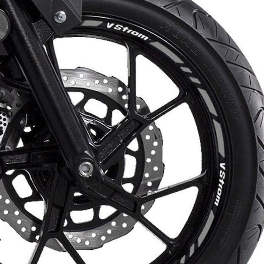 Md Bandă Adezivă Pentru Jante Suzuki V-Strom Dl-650/1000 Argintiu Alb