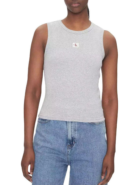 Calvin Klein Γυναικεία Καλοκαιρινή Μπλούζα Βαμβ...