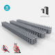 Module Set 12 Repellent Spikes Birds / Cats / Rodents 684gr 0.45x0.05m
