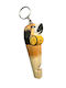 Wooden Art Wooden Keychain Animal – Saint Bernard Dog 0718