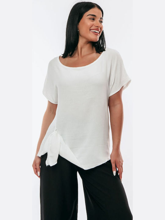 Boutique Damen Bluse Beige