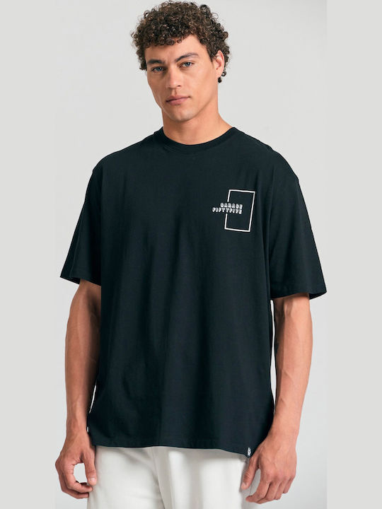 T-shirt Μαύρο