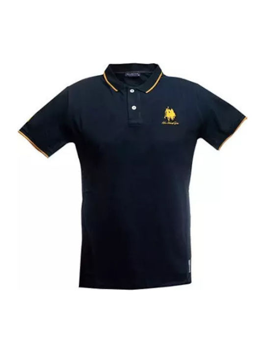 Polo Herrenbluse Blau