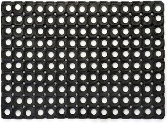 Stabplast Πατάκι Εισόδου από Καουτσούκ Μαύρο 40x60εκ. 100633 Μαύρα