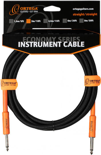 Ortega Cable 6.3mm male - 6.3mm male 3m (OECIS-10)