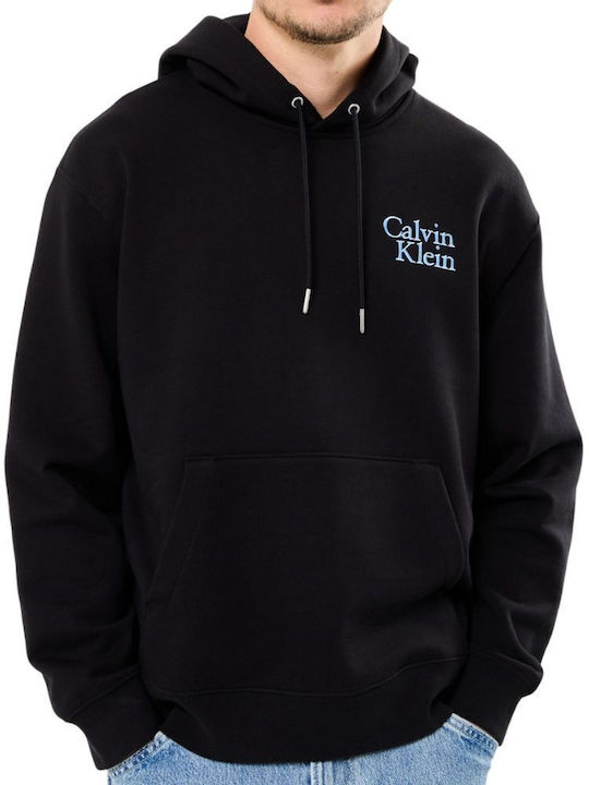 Sweatshirt with Hood Black
