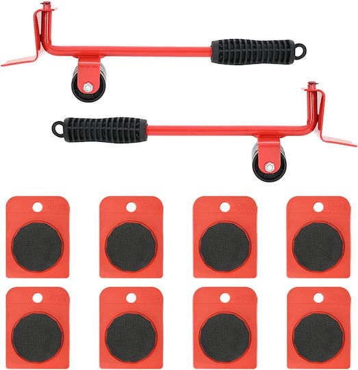vidaXL Furniture Lifter for Weight Load up to 150kg Red