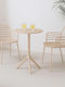Set Sala De Mese Pentru Exterior Candy 3 Piese Roz