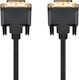 Goobay 3m DVI-I male to DVI-I male Cable Black (69210)
