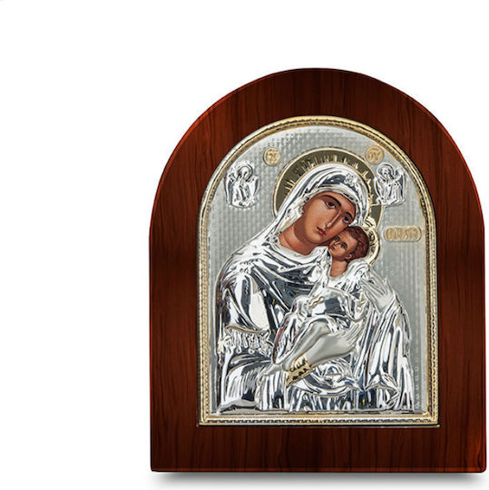 Icoană Sfântă Argintie 19 Cm Glykofilousa Prime Silver Sa202/ag