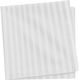 Set 10 Șervețete de Chelner 100% Bumbac Subțire Dungi Damask 1 Cm Alb Dimensiune 40x65 Cm