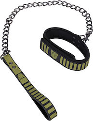 Doc Johnson Taktisches Halsband in Grüner Farbe