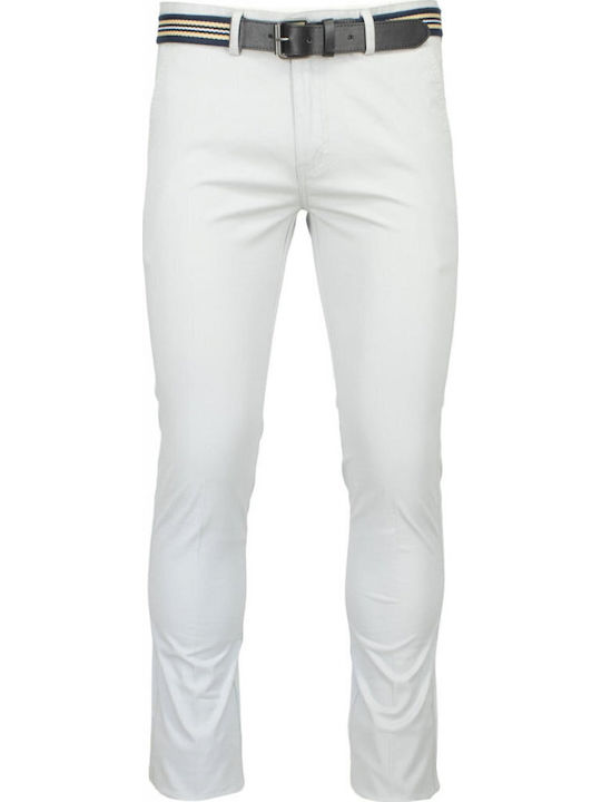 Trousers Chino in Slim Fit Gray
