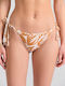 Bikini Slip με Κορδονάκια Biscotti