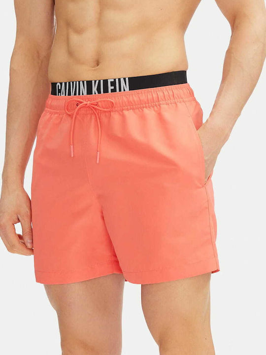Calvin Klein Herren Badebekleidung Shorts Orange