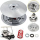 Vevor Golf Cart Secondary Driven Power Clutch Kit Metal Surface Drive Clutch 1985-2007 Driven Clutch Kit Compatible Yamaha Low End G2-G28 Golf Cart Spring