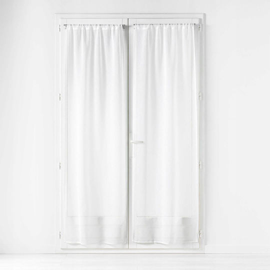 Douceur d'Intérieur Mit Bleistiftfalten Weiß 70x200cm