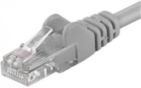Emtex Utp Patchcord Rj45-rj45 Cat.5e Lszh 2м Сив