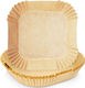 Orion Non-stick Baking Paper for Air Fryer 15.5x15.5cm 100 Pieces