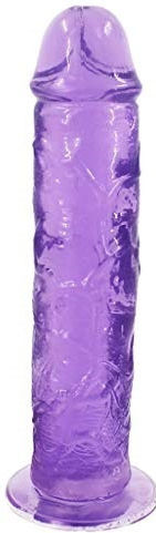 APH Realistic Dildo With Suction Cup Purple 21cm