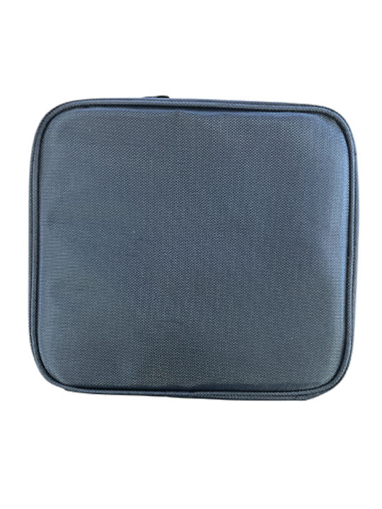 Beauty Salon Beauty Case Νεσεσέρ Οργάνωσης Καλλυντικών Τετράγωνο Μαύρο