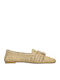 Damen Ballerinas in Beige Farbe