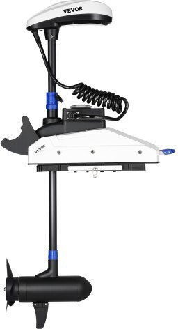 Vevor 55lb 12v Thrust Electric Trolling Motor Saltwater Marine Outboard Engine 36" Shaft
