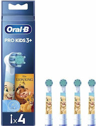 Oral-B Replacement Heads 4 Pieces for 3+ Years