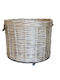 Atmosphera Coș decorativ Din paie Gray 70x70x60buc