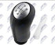 NTY Shift Knob for Dacia Dokker / Duster / Lodgy / Logan / Sandero Renault Clio / Kangoo / Megane / Modus Black