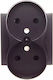 Kontakt-simon Double Socket Cover Anthracite