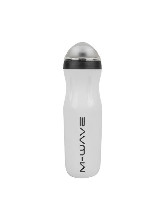 M-Wave Παγούρι Πλαστικό 500ml Λευκό