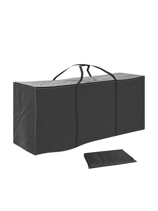 Outsunny Cutie de depozitare pentru exterior Plastic 720lt Negru L175xW55xH75buc