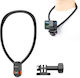 Lazy Neck Magnetic Desk Stand for Mobile in Black color