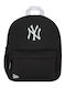 New Era New York Yankees Ученическа Раница Черна 17 Литра