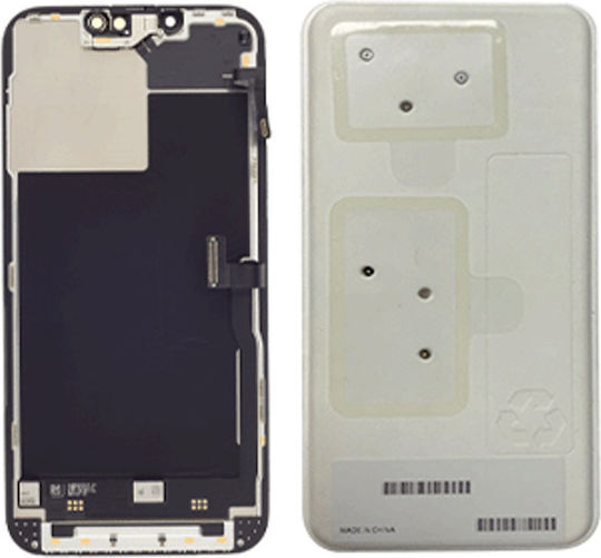 Екран със Сензорен Механизъм за iPhone 12, iPhone 12 Pro (Черен)