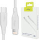 Allity USB-C zu Lightning Kabel 27W Weiß 1m