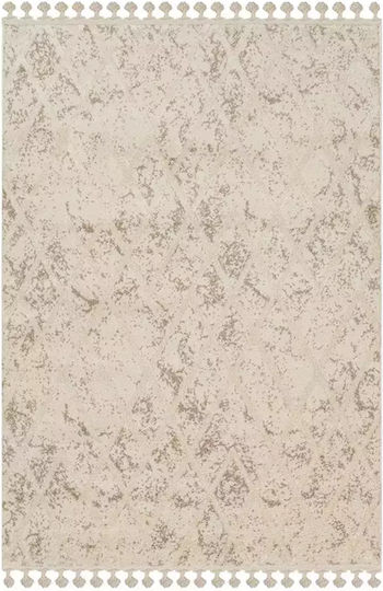 Newplan Gala 11850d White Rug Rectangular with Fringes White