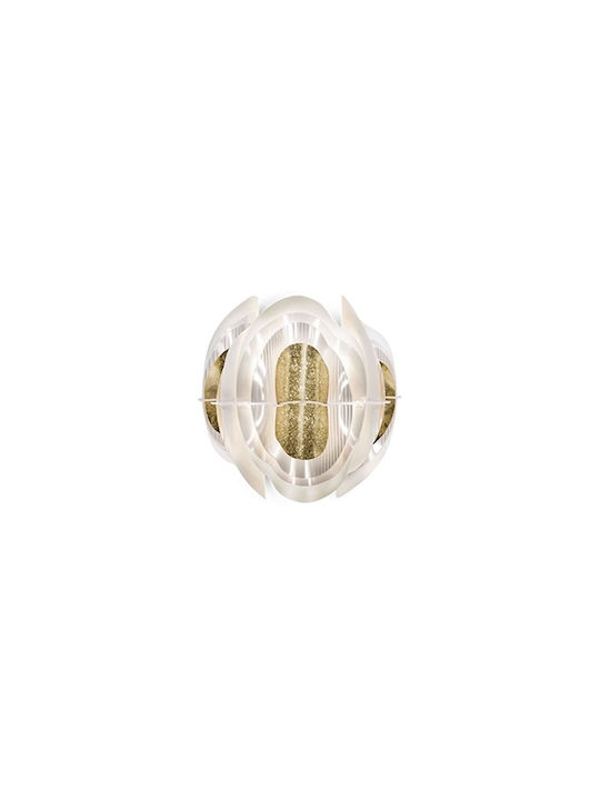 Slamp Leuchte Wand Gold 33x31x21cm Slamp Leuchte Wand Gold 33x31x21cm