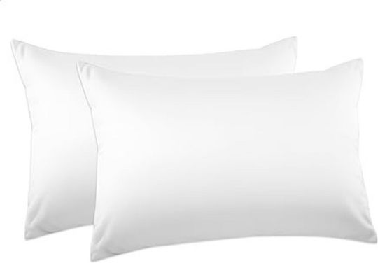 Kotonia Home Set Față de Pernă Impermeabile cu plic de acoperire Matlasat Albe 70x70cm.