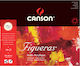 Μπλοκ Canson Figueras Oil 4k 38x46 290gr 10φ Ca...