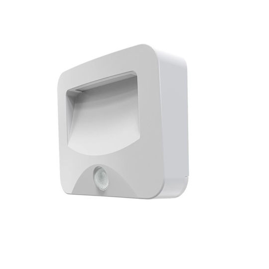 Calex LED Lumină de siguranță Spot cu Alimentare cu baterie și Senzor de mișcare 1buc