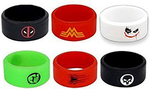 Decorative Protective Silicone Rings Vape Band Comics 1τμχ Wonder Woman
