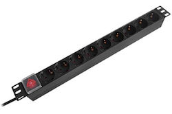 Extensie Pdu Rack 19" 16a 2m