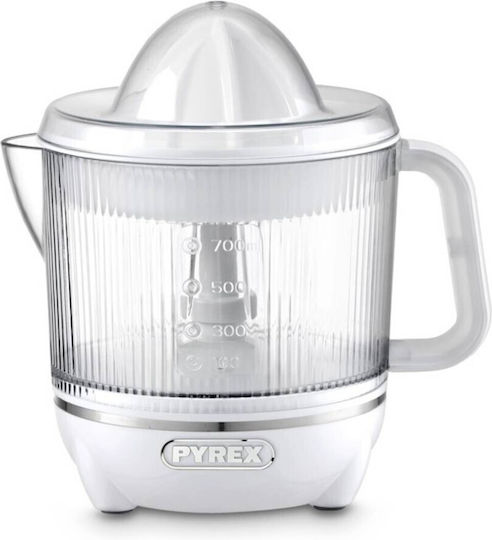 Pyrex SB-112 Електрически сокоизстисквач 40W с капацитет 700мл Бял