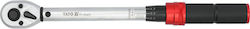 Yato Drehmomentschlüssel Antriebsgröße 3/8" Mindest-Drehmoment 10-60 Nm Yato Drehmomentschlüssel Antriebsgröße 3/8" Mindest-Drehmoment 10-60 Nm